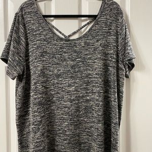 Ava & Viv Target Grey Sweater Tee